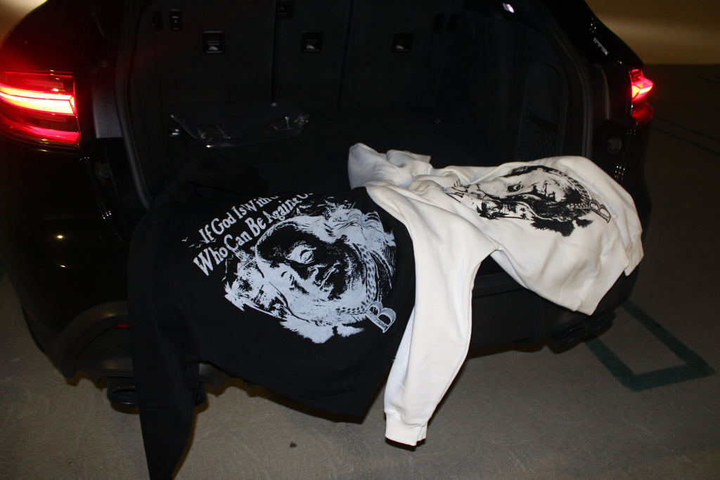 “If God Is With Us” Benjamin Graphic Hoodie