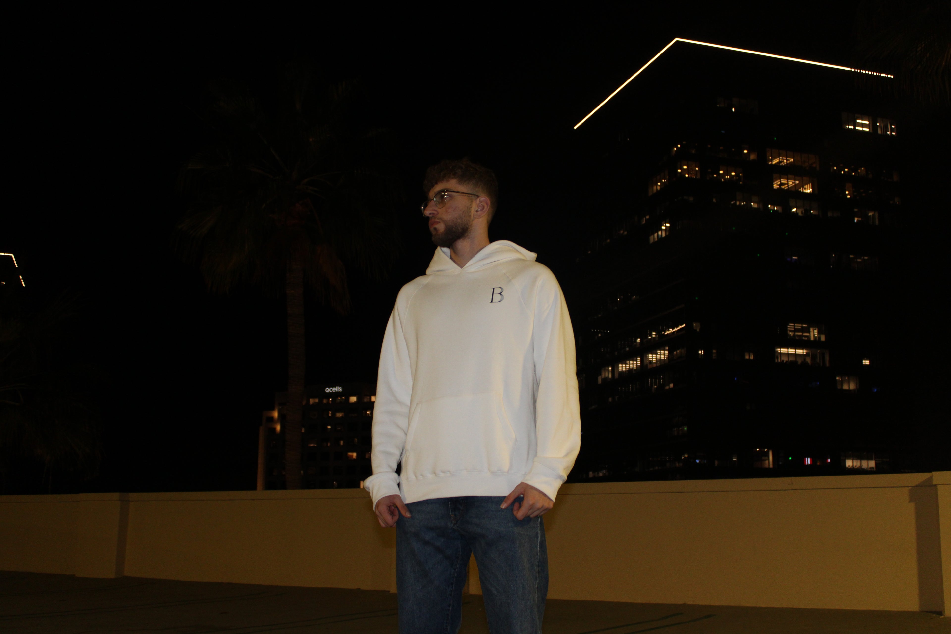 “If God Is With Us” Benjamin Graphic Hoodie